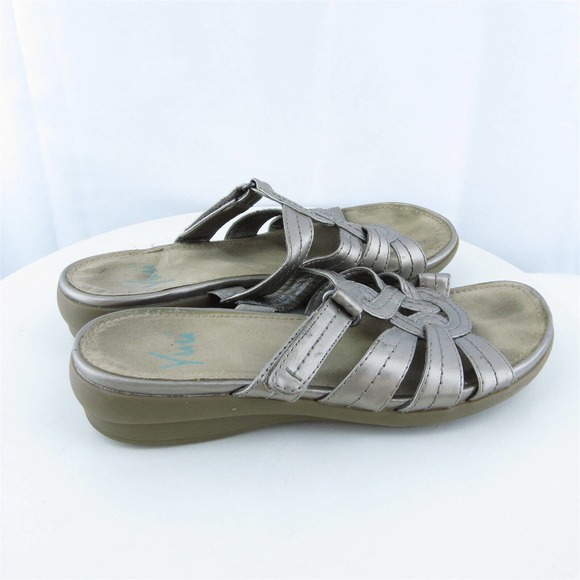 YUU Women Slide Shoes MIlley Beige Synthetic Slip On‎ Size 7 Medium (B, M) - Picture 5 of 10